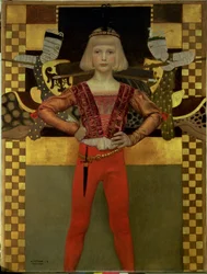 Menino em traje medieval, 1906